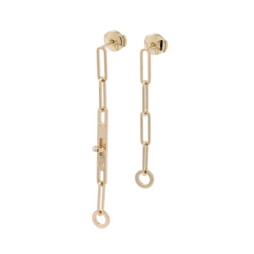 HERMES 18k Gold Earrings
